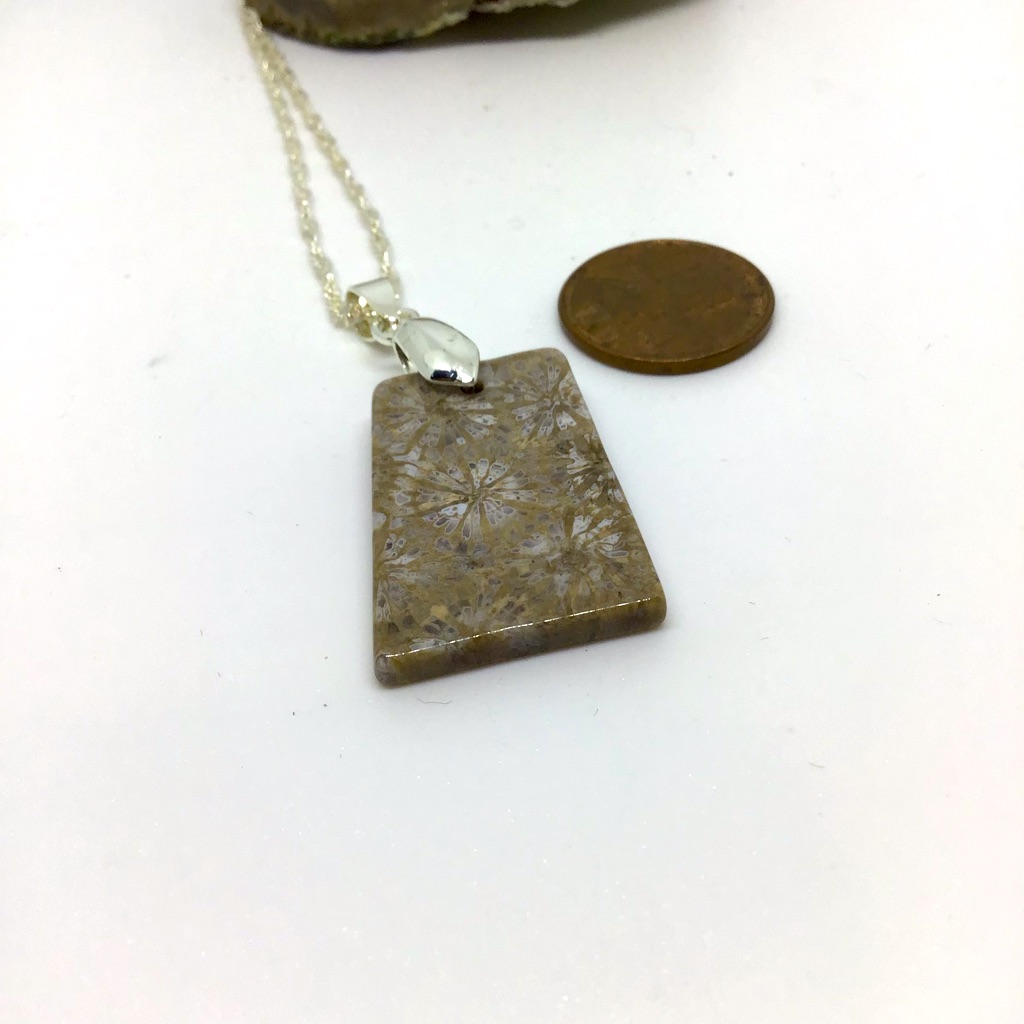 Fossil Coral Necklace